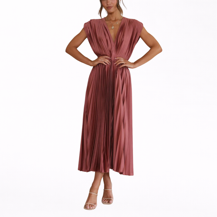 Isla | Vestito Plisettato Elegante
