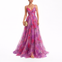 Gisela | Vestito Maxi con Stampa Incantevole