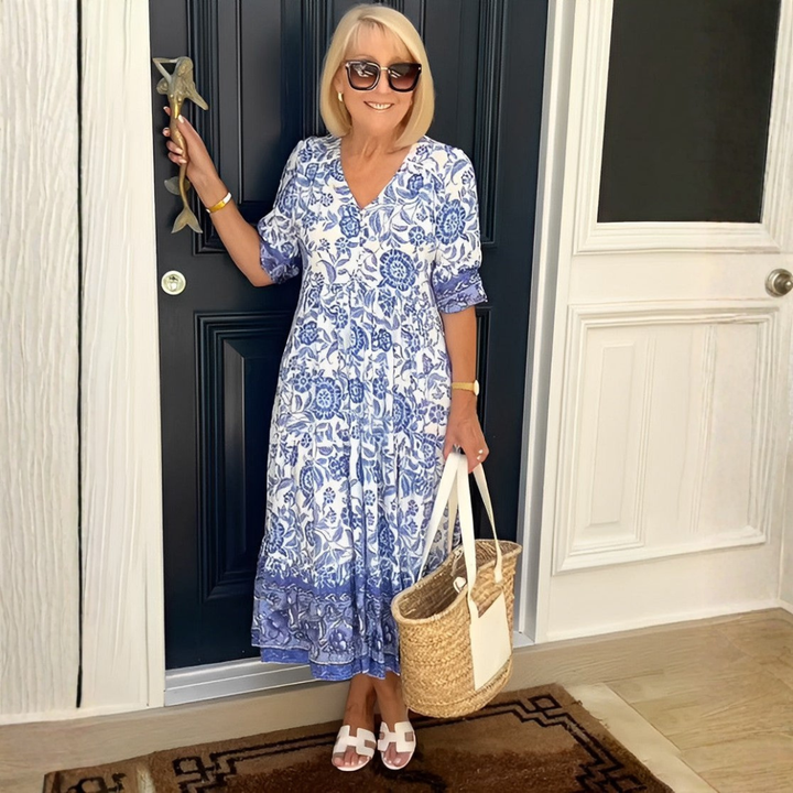 Madison – Vestito fluido leggero con effetto favorevole