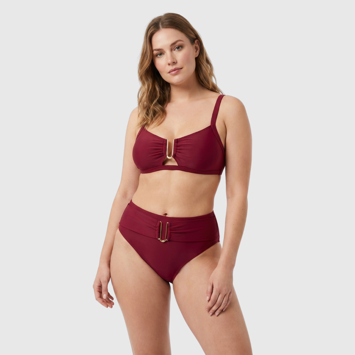 Anne | Bikini con Dettaglio U Dorato