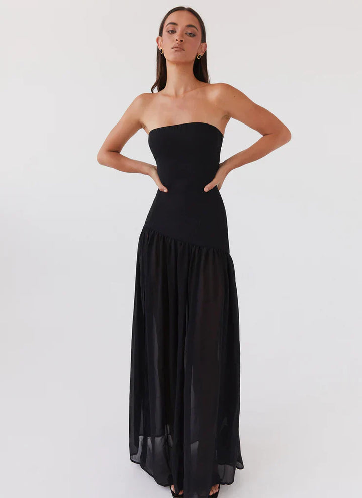 Edina | Abito Maxi Senza Spalline