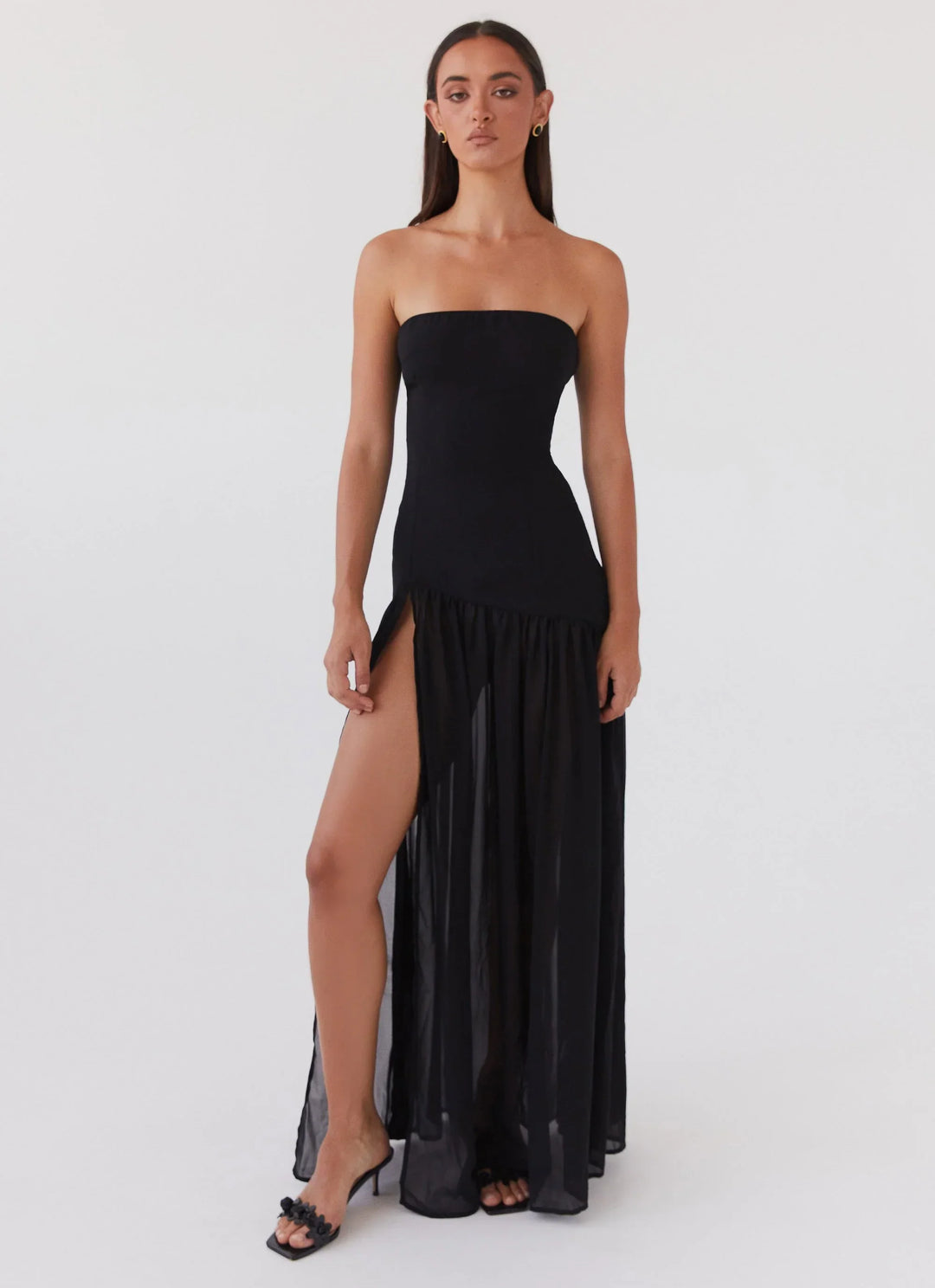 Edina | Abito Maxi Senza Spalline