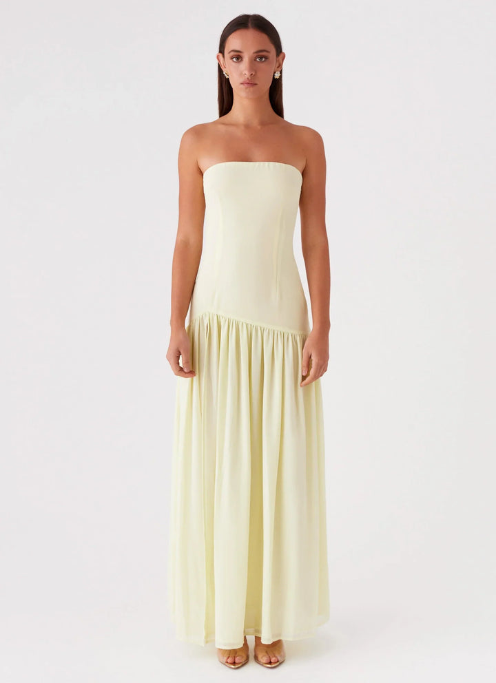 Edina | Abito Maxi Senza Spalline
