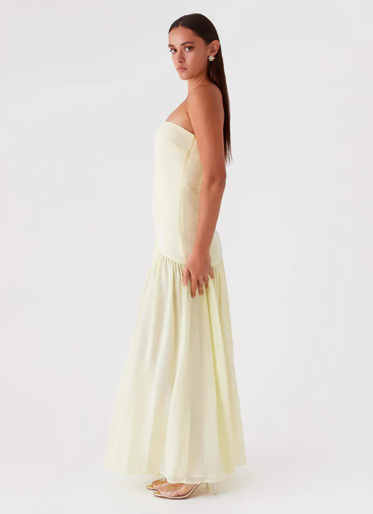 Edina | Abito Maxi Senza Spalline