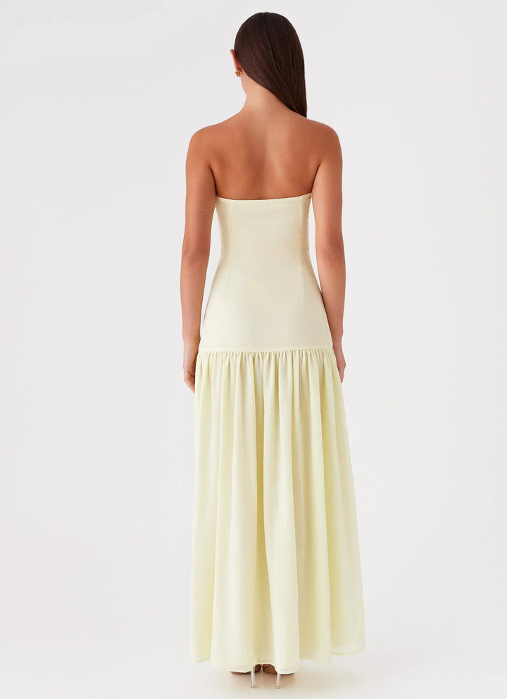 Edina | Abito Maxi Senza Spalline