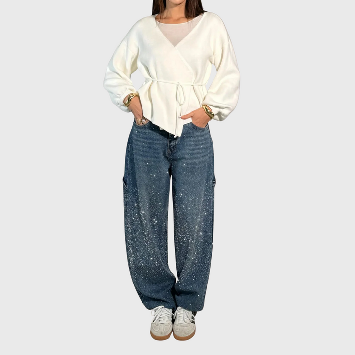 Serena Jeans in denim Balloon Carpenter