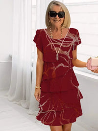 Monica • Abito Elegante con Volant