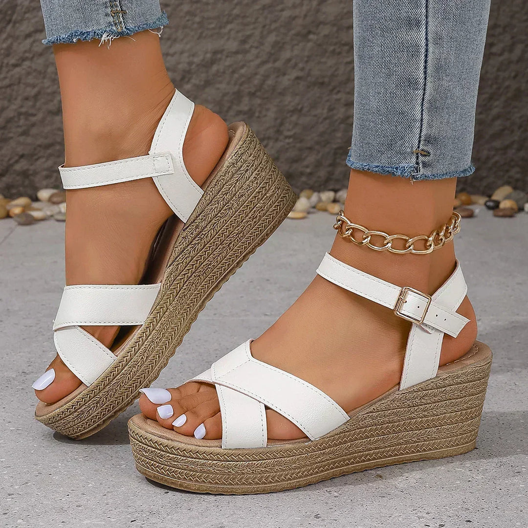 Daphnie | Sandali con zeppa