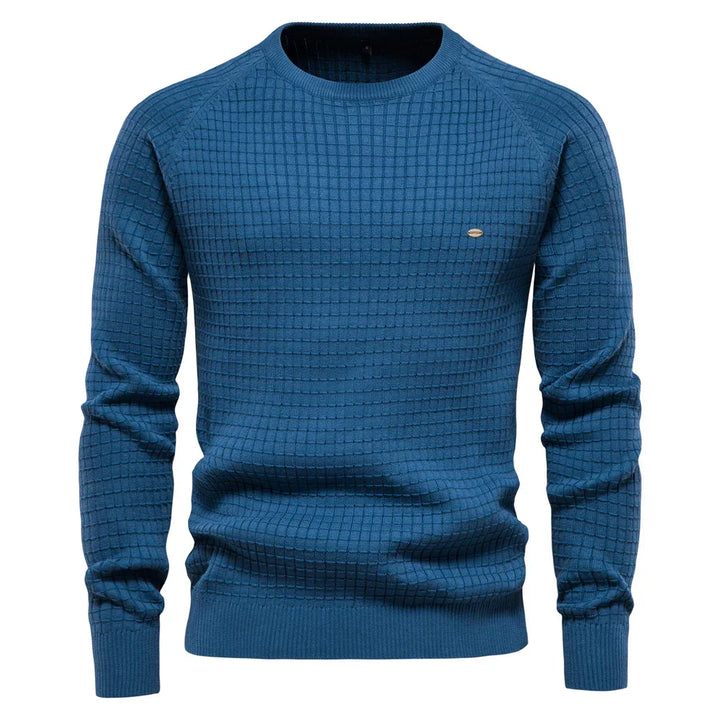 Maglione da uomo con motivo a rombi