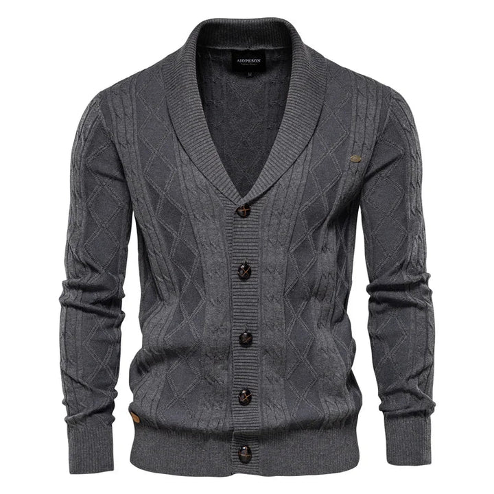 Cardigan da uomo con bottoni