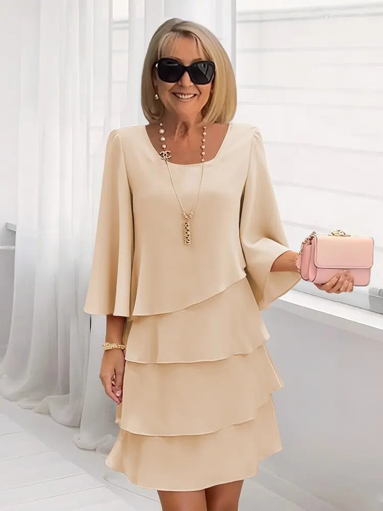Catherine • Abito Elegante con Volant