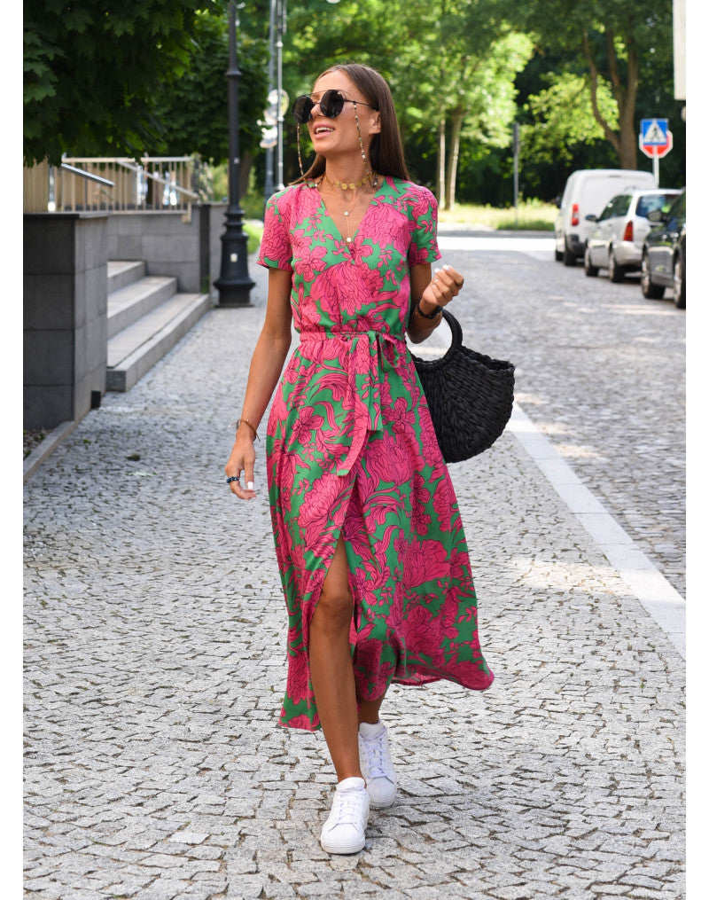 Yasmine | Vestito Elegante con Scollatura a V