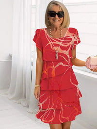 Danielle • Abito Elegante con Volant