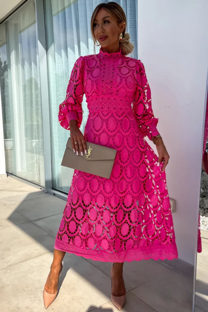Amy | Abito Elegante in Pizzo