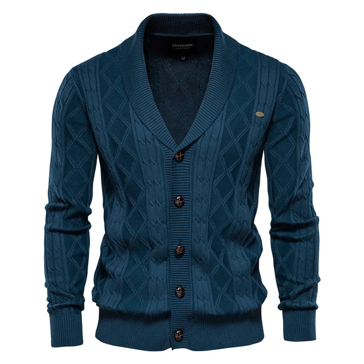 Cardigan da uomo con bottoni