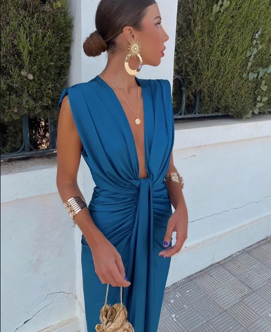 Leonora™ | Abito Elegante Scollato