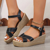 Daphnie | Sandali con zeppa