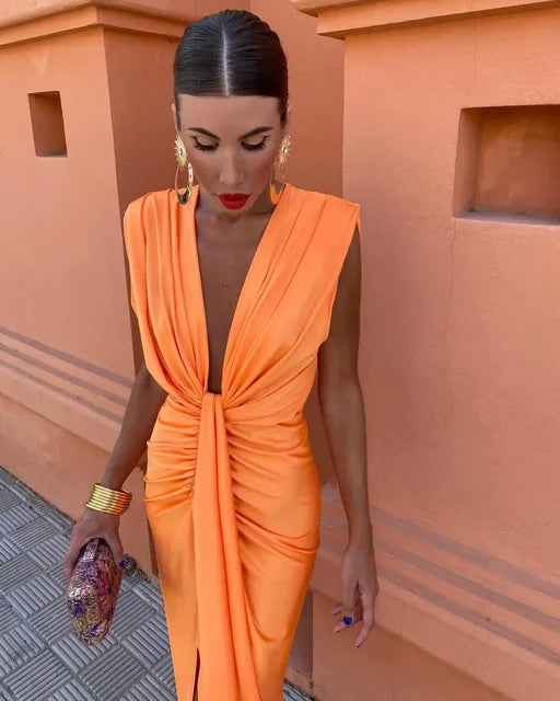 Leonora™ | Abito Elegante Scollato
