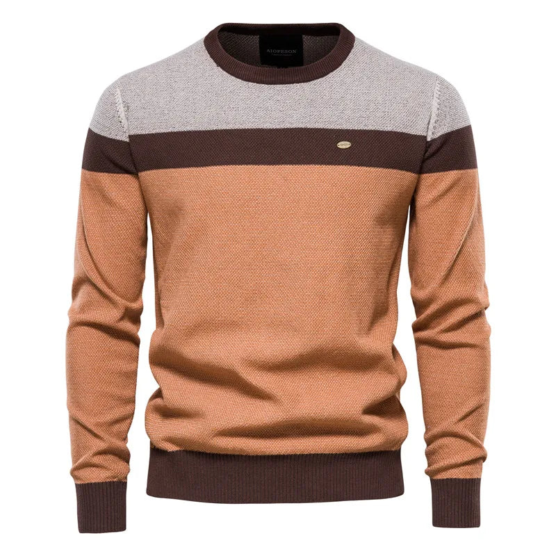 Maglione da uomo con scollo rotondo
