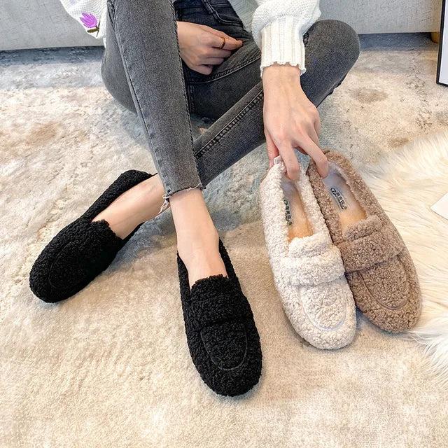 Solenne Pantofole Calde Luxuose | Scarpe