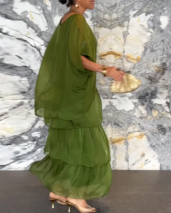 Lara – Vestito lungo fluido elegante