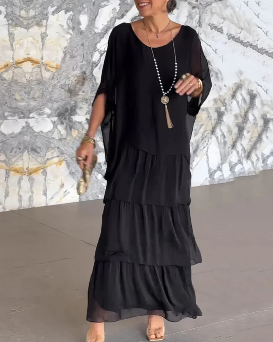 Lara – Vestito lungo fluido elegante