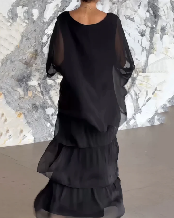 Lara – Vestito lungo fluido elegante