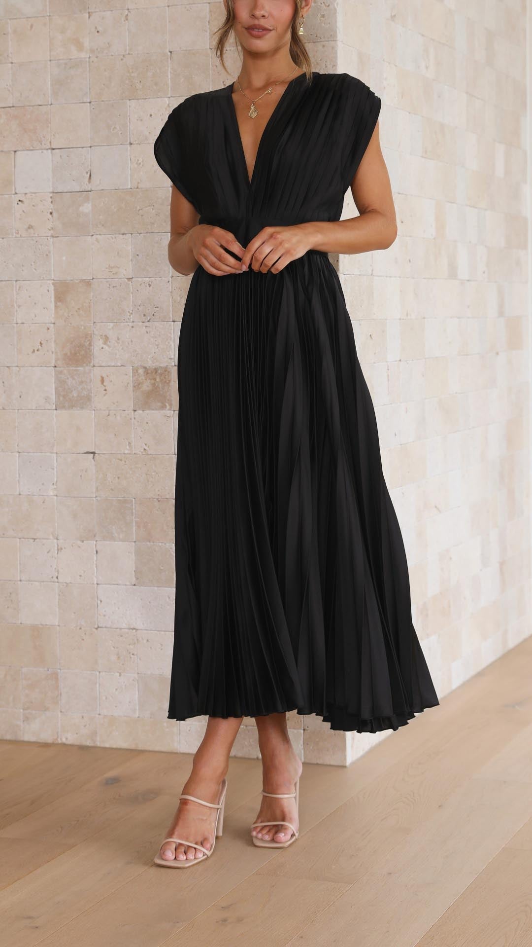 Isla | Vestito Plisettato Elegante