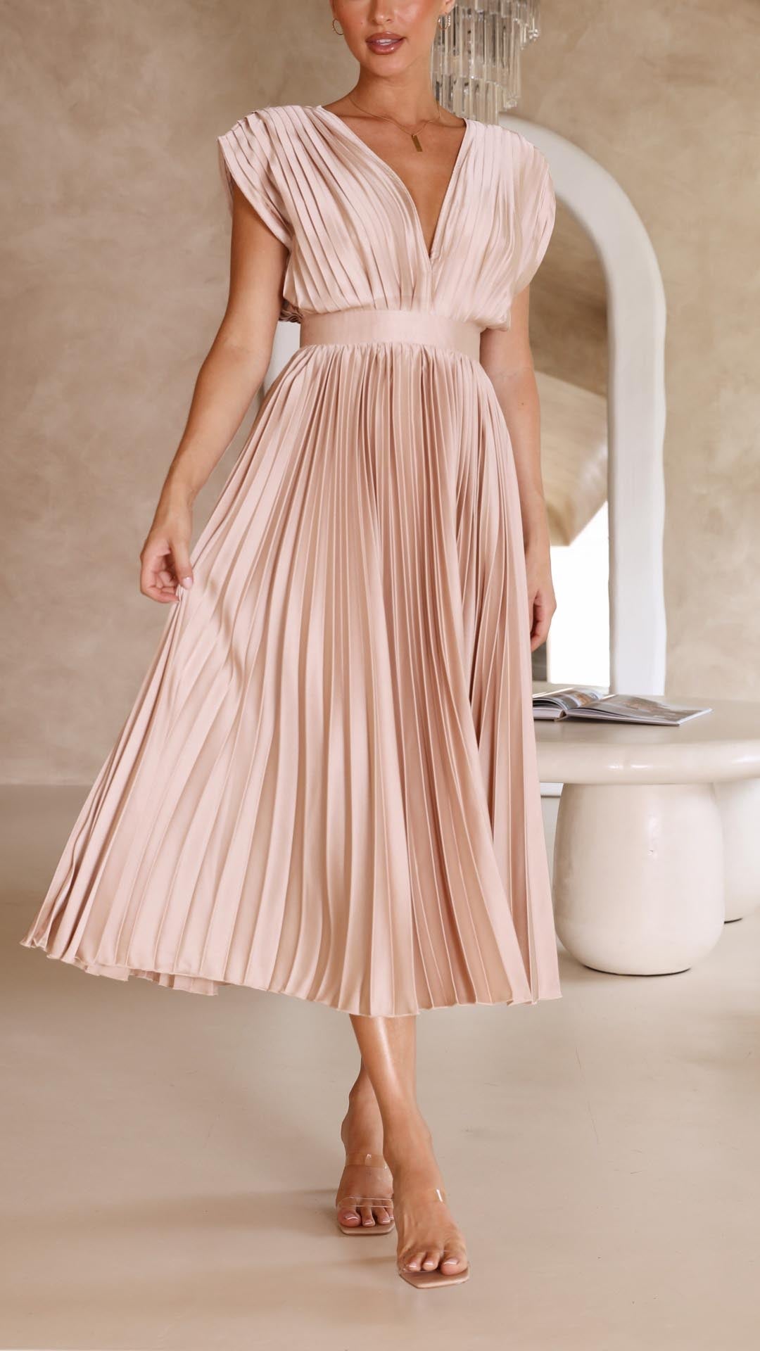 Isla | Vestito Plisettato Elegante
