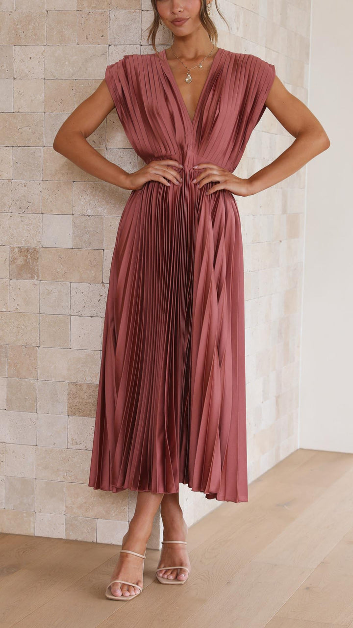 Isla | Vestito Plisettato Elegante