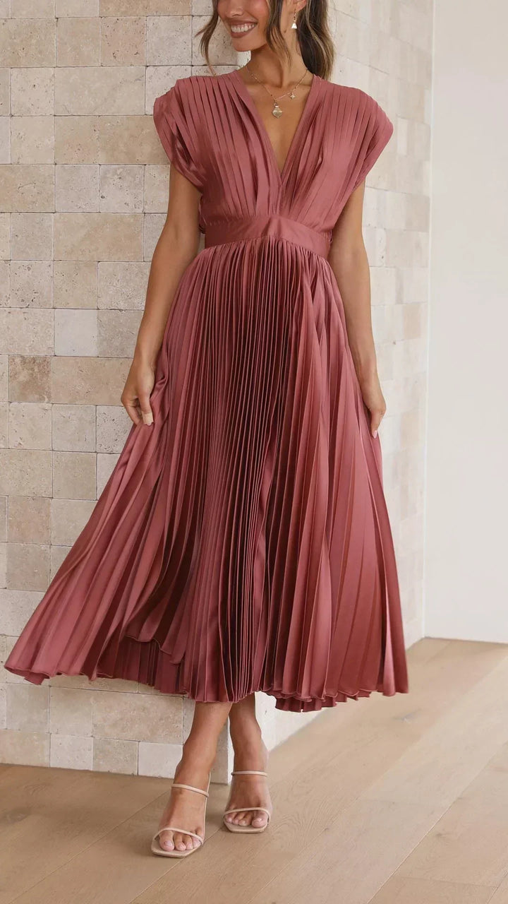 Isla | Vestito Plisettato Elegante