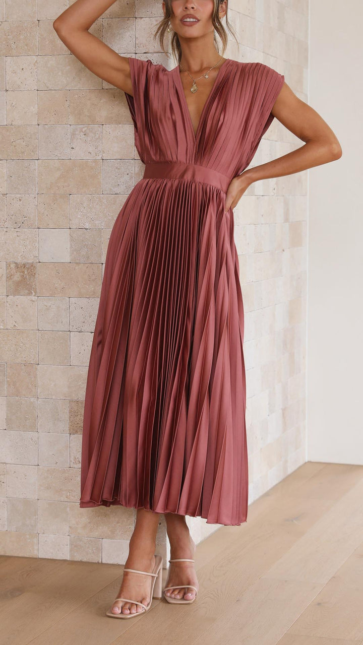 Isla | Vestito Plisettato Elegante
