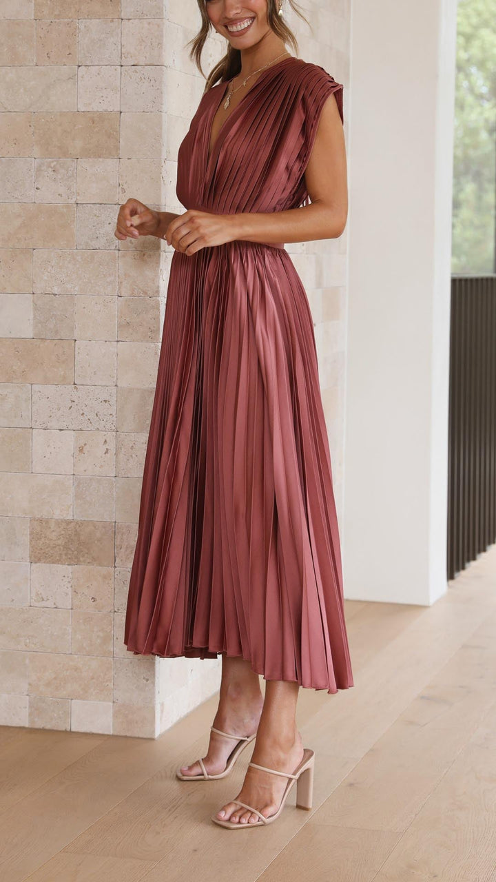 Isla | Vestito Plisettato Elegante