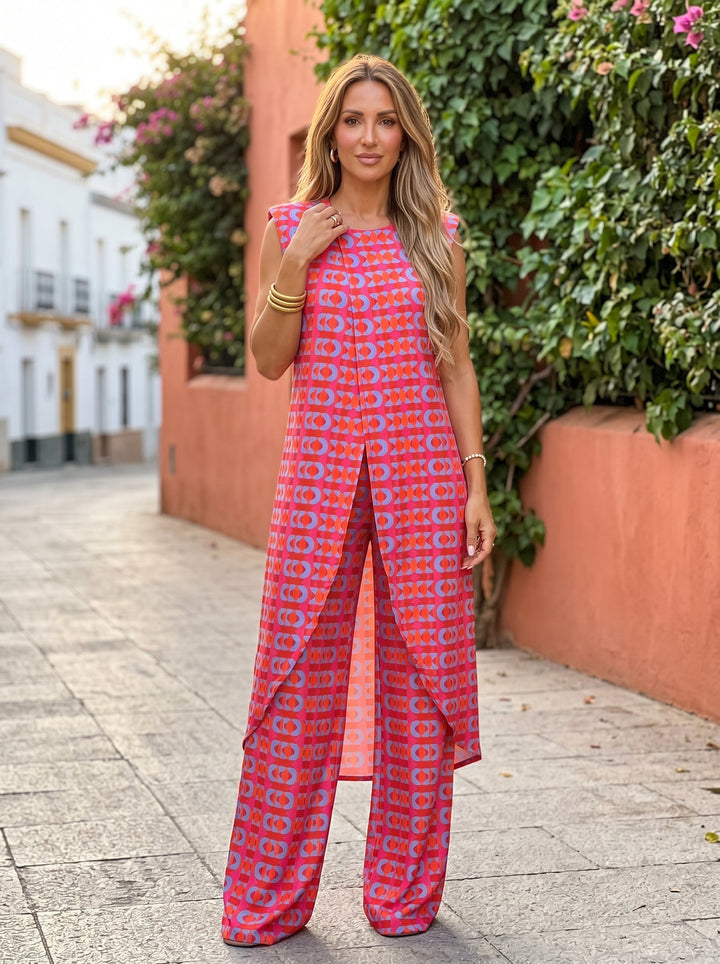 Vera | tunica e pantaloni palazzo
