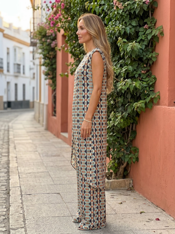 Vera | tunica e pantaloni palazzo
