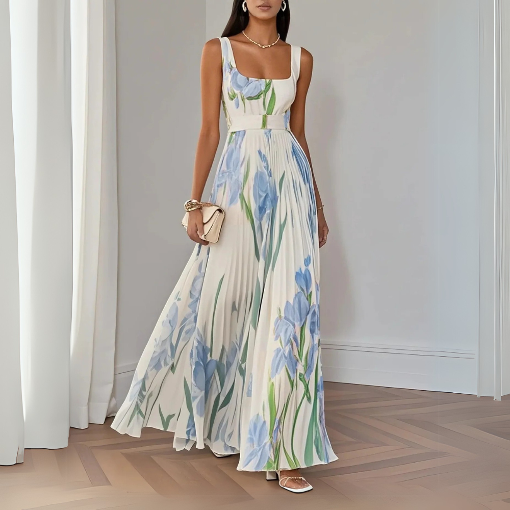 NOMI™ – Abito Floreale – Eleganza Estiva Senza Sforzo