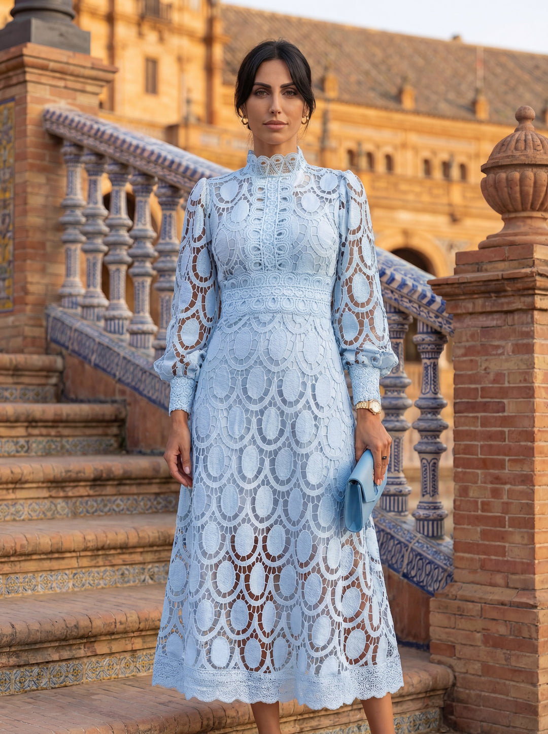 Carmona | Vestito in pizzo primaverile