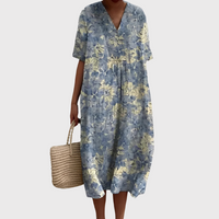 Matilda | Vestito estivo leggero con maniche corte