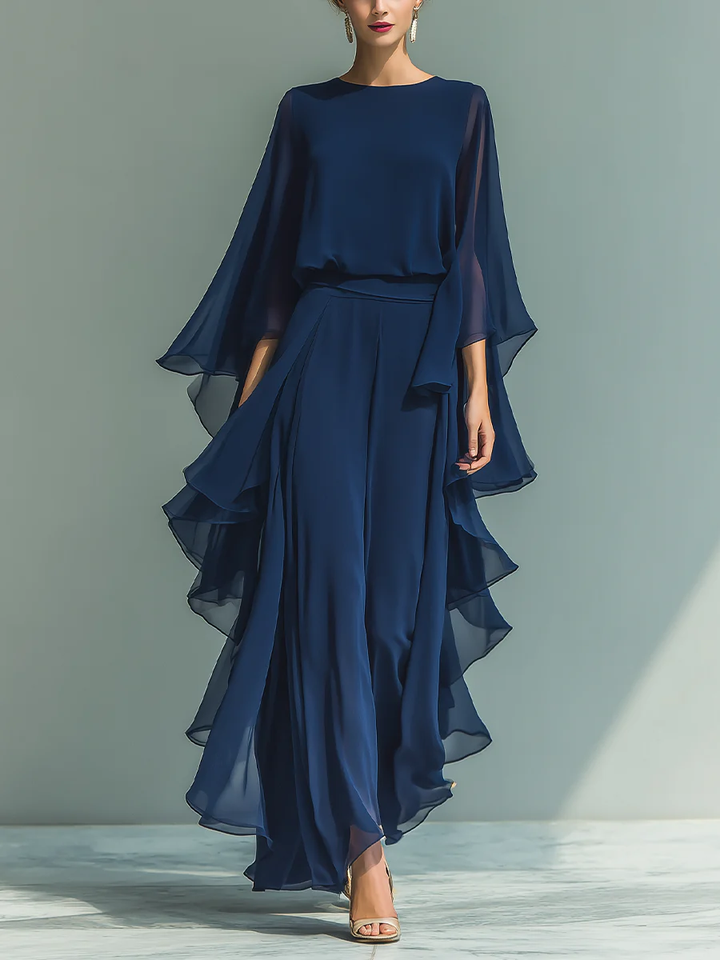 Aurora | Completo Elegante con Volant