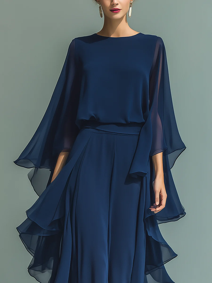 Aurora | Completo Elegante con Volant