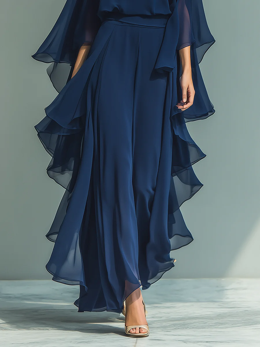 Aurora | Completo Elegante con Volant