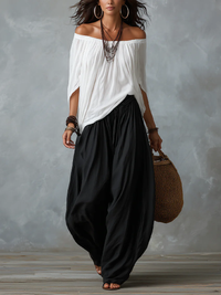 Completo con spalle scoperte