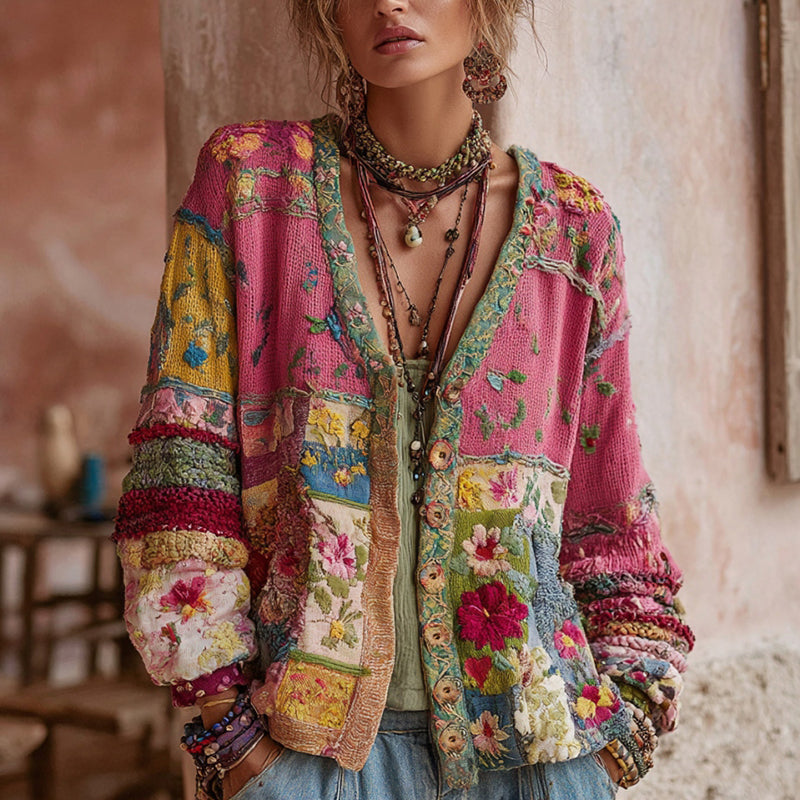 Gilet Floreale Lira
