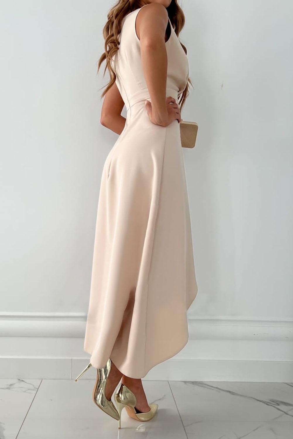 Isabella™ | Abito con Motivo Rosa