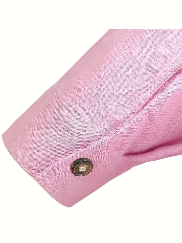 Lenoir™ | Chemise légère en coton à manches longues