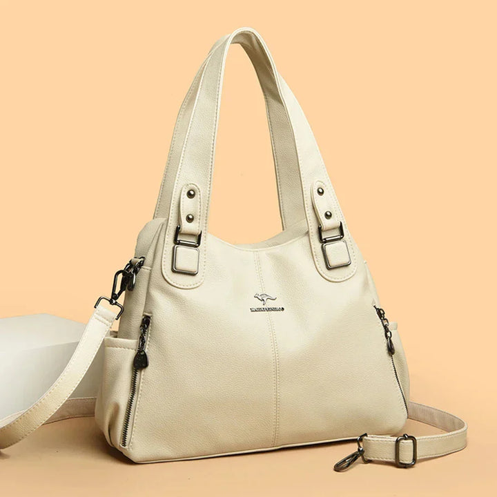 India | Borsa a Spalla in Pelle