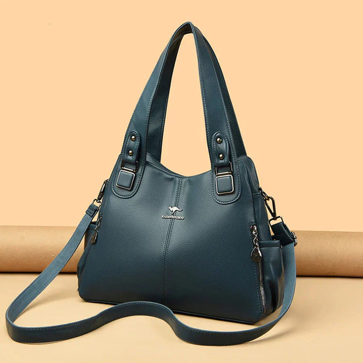 India | Borsa a Spalla in Pelle