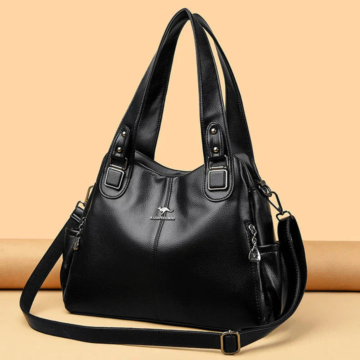 India | Borsa a Spalla in Pelle