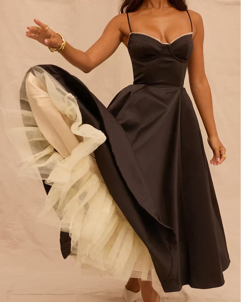Ariela | Vestito Midi di Lusso