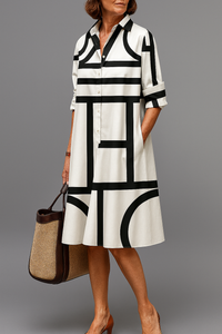 Ellie™ | Abito Midi Elegante